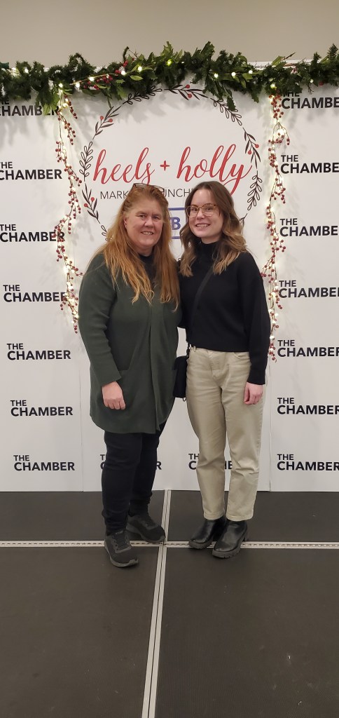 Heels and Holly Leduc and Wetaskiwin Chamber