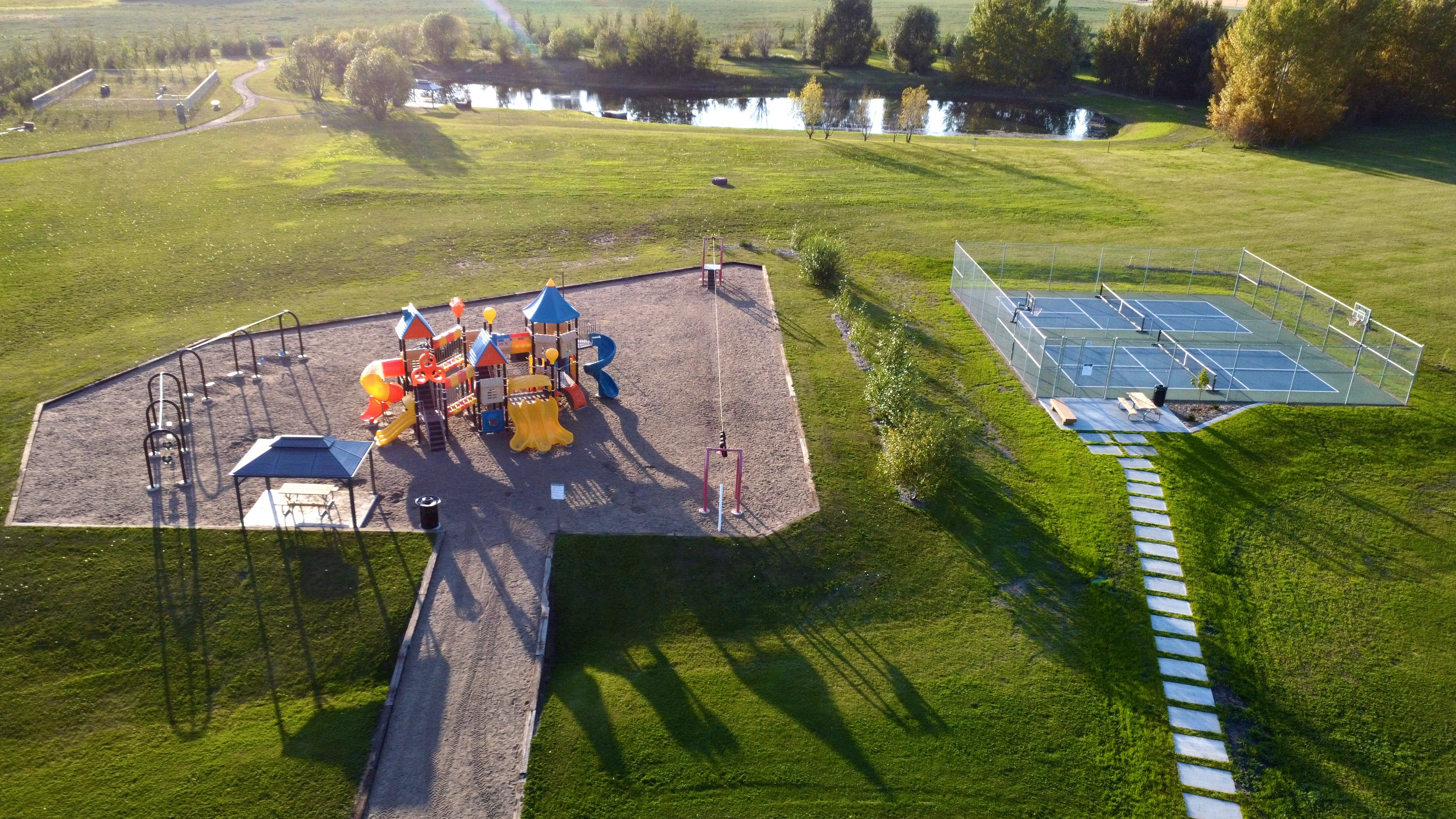 Westview RV Park and Willow Inn Playground and Pickleball Court